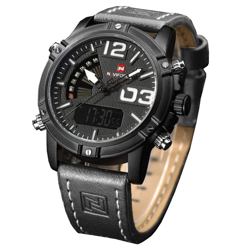 Часы мужские кварцевые NAVIFORCE 9095 Grey