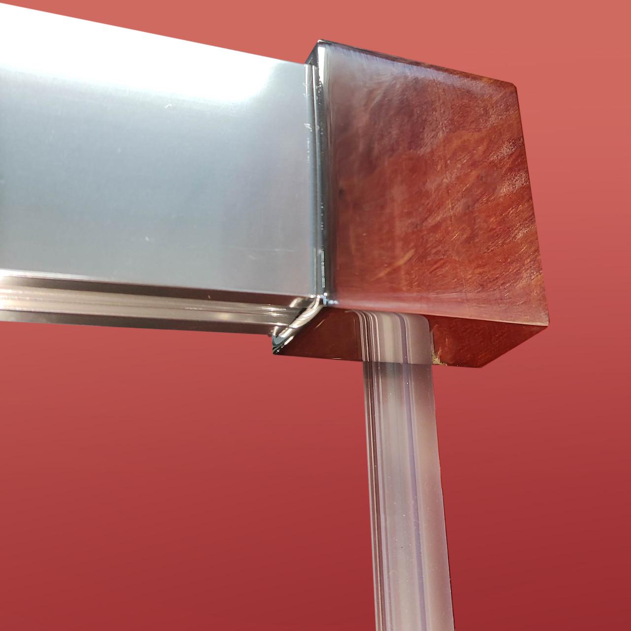 Душевая дверь в нишу KOER SR SD05-120x200-TR-01 прозрачное стекло Easy Clean 6 мм Хром (KR5405) - фото 5 Душевая дверь в нишу KOER SR SD05-120x200-TR-01 прозрачное стекло Easy Clean 6 мм Хром (KR5405) - фото 5