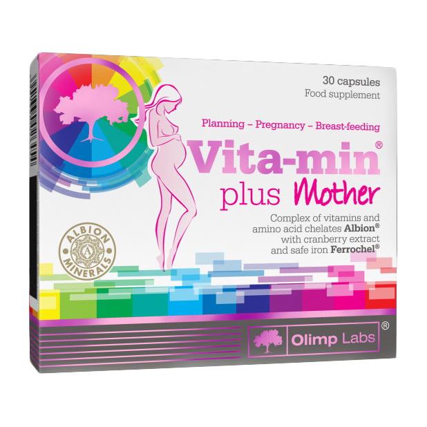 Витамины для беременных OLIMP Vita-Min Plus Mama 30 капсул