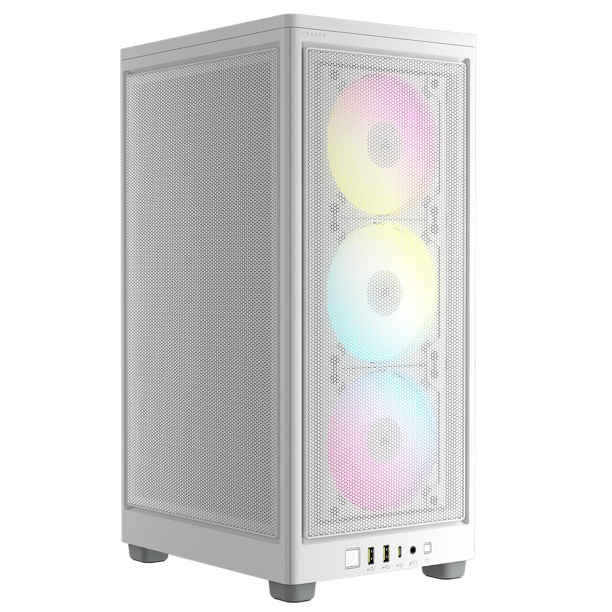 Корпус для ПК Corsair 2000D RGB Airflow PSU White (CC-9011247-WW) Корпус для ПК Corsair 2000D RGB Airflow PSU White (CC-9011247-WW)