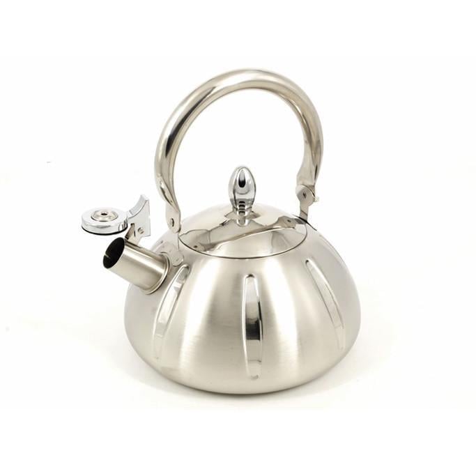 Чайник из нержавеющей стали с железной ручкой 3 л