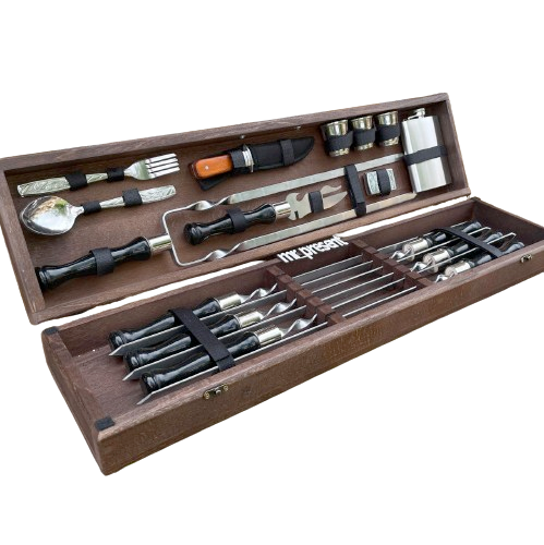 Набір шампуріві Piknik-Profi №14 у кейсі (19217395)