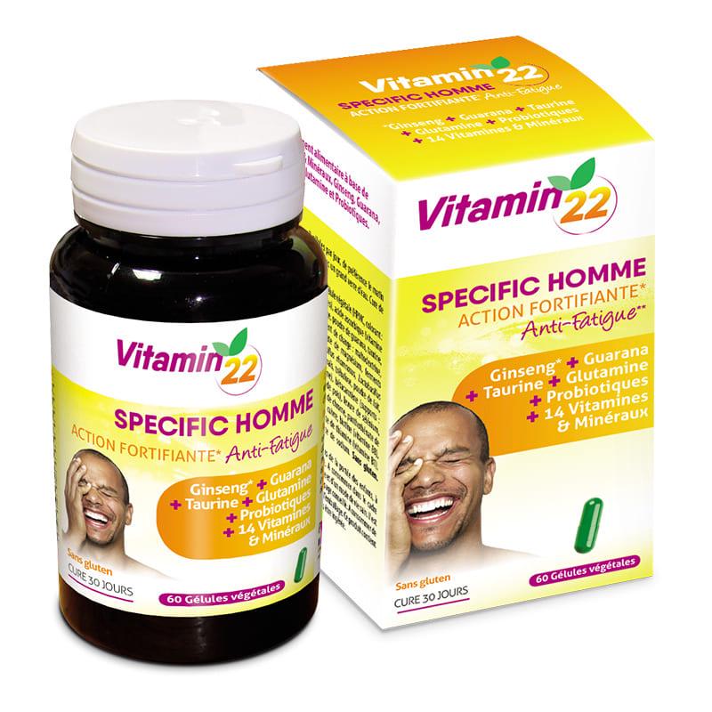 Вітамінно-мінеральний комплекс для чоловіків VITAMIN'22 SPECIFIC HOMME 60 Caps