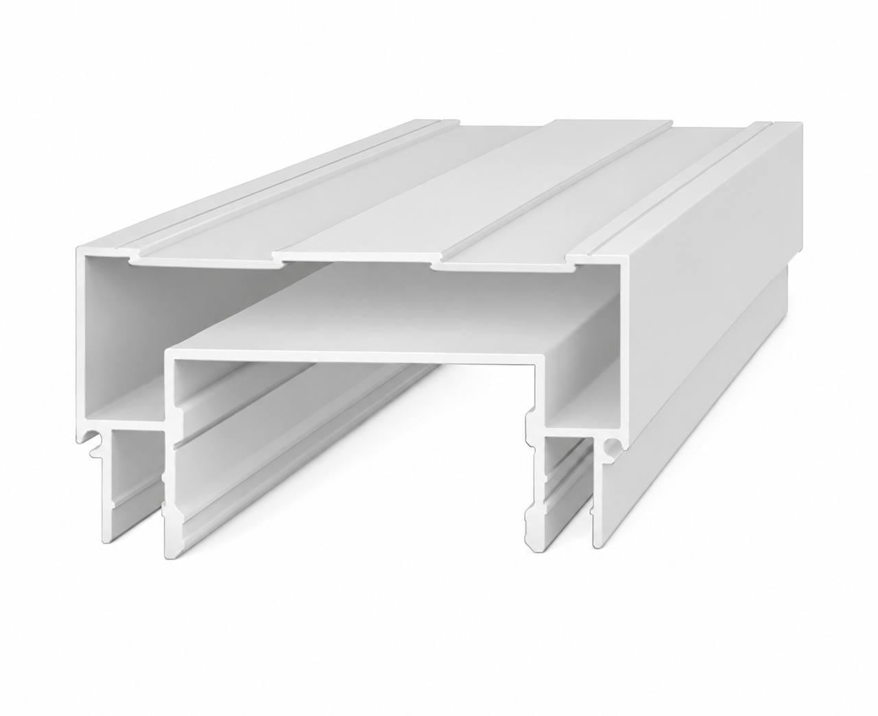 Профиль ArtLine световая линия DEEP Line D 42 мм демпферный для натяжного потолка 2 м Белый (25,4102 мБ3660)