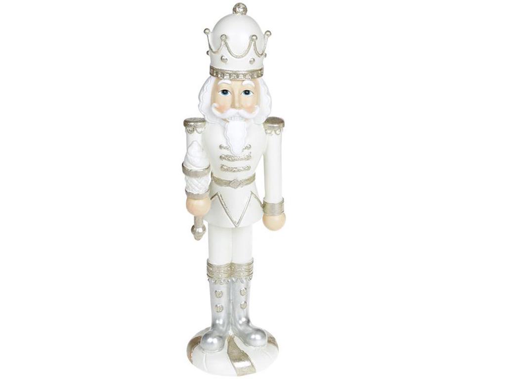 Декоративная фигура Страж 12х10,5х35,5 см Шампань/Белый (BD-707-752-A1)