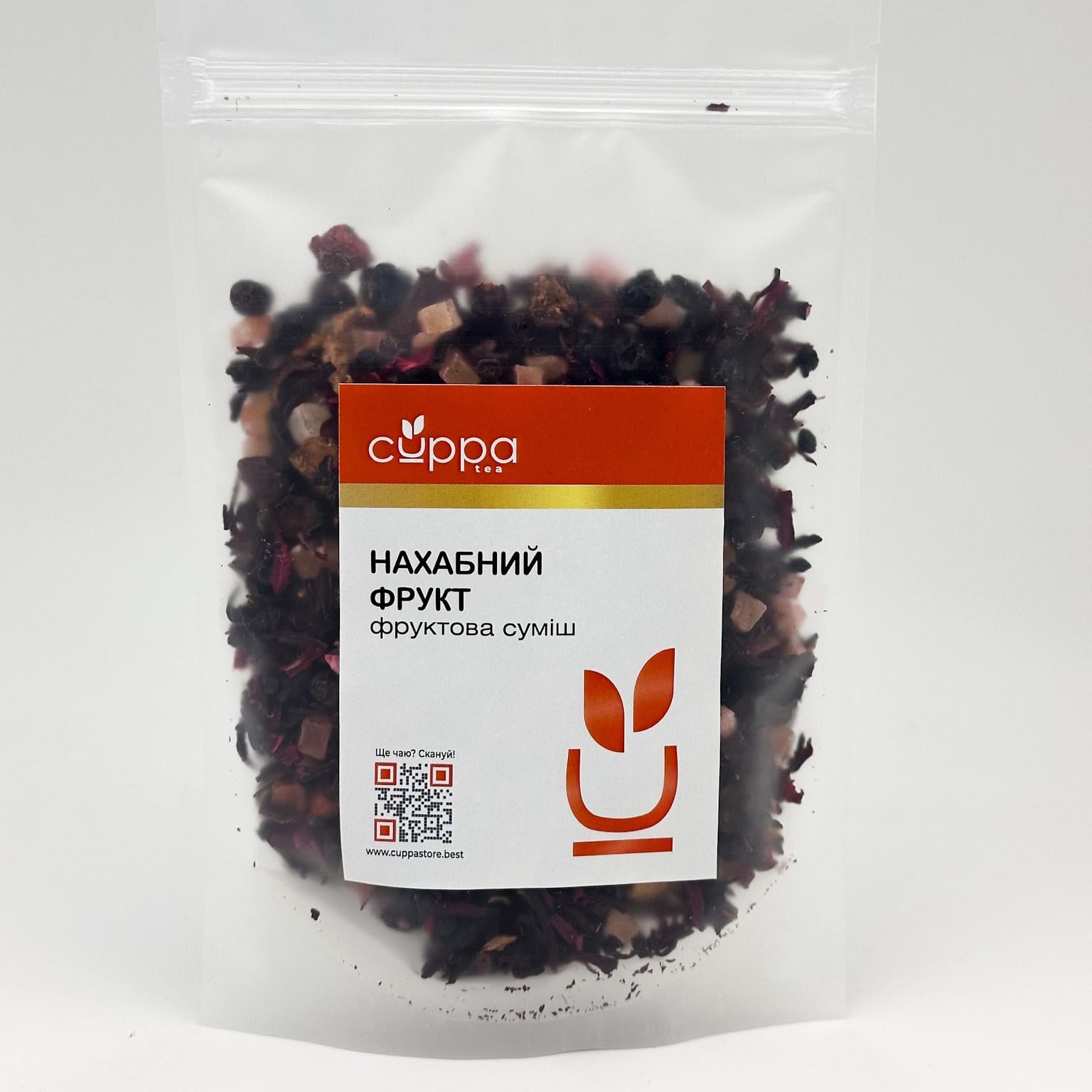 Чай фруктовый Cuppa Наглый фрукт дой пак 200 г (SD024) Чай фруктовый Cuppa Наглый фрукт дой пак 200 г (SD024)