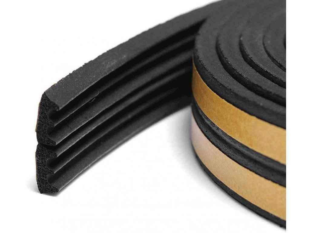 Уплотнитель Sanok 9x4 150 м резиновый S40 Е Черный (786448)