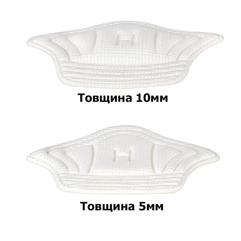 Вставки з поклейкою на п'яту у взуття для зменшення розміру і від мозолів 5 мм Білий (2873) - фото 6