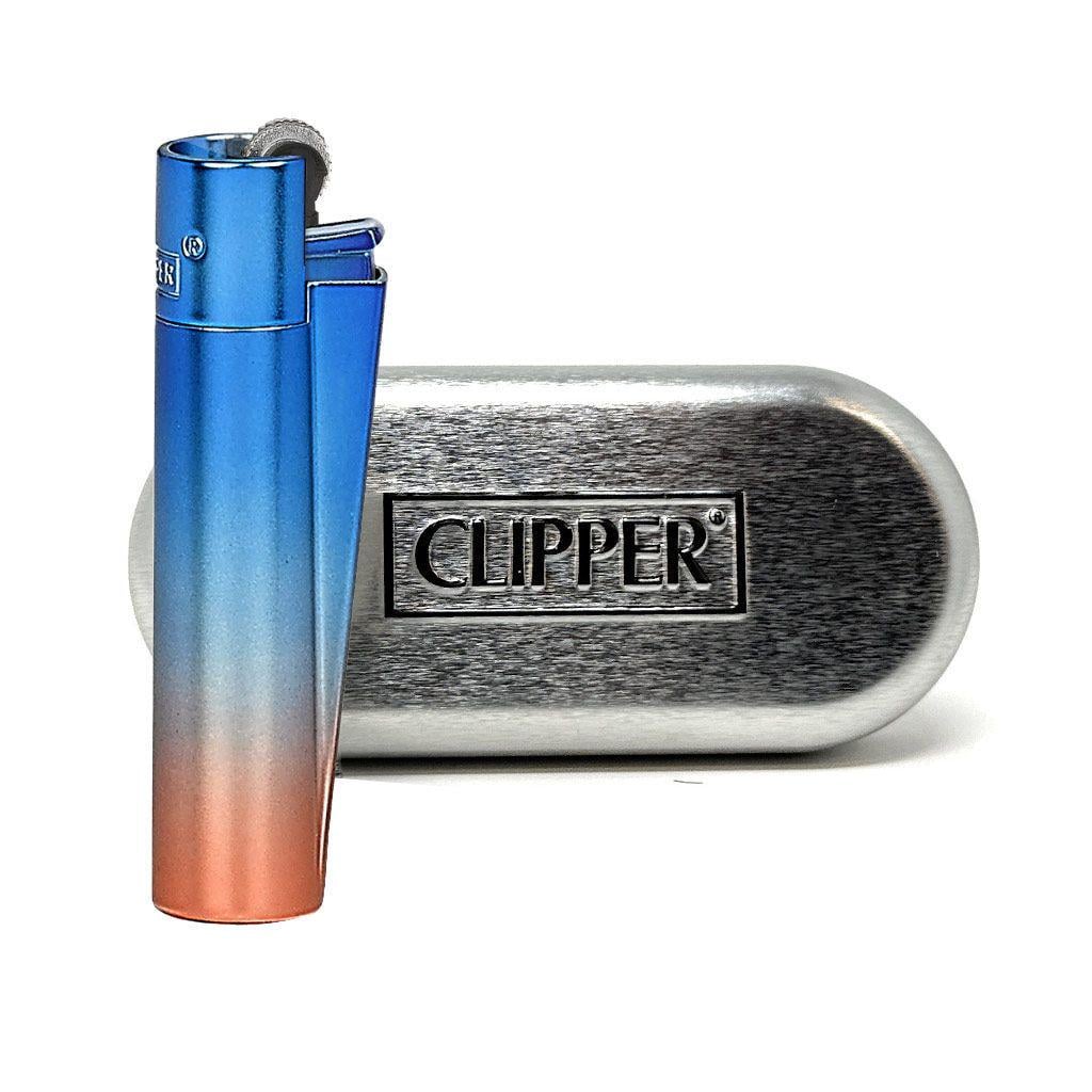 Зажигалка Clipper metal Dawn Gradient