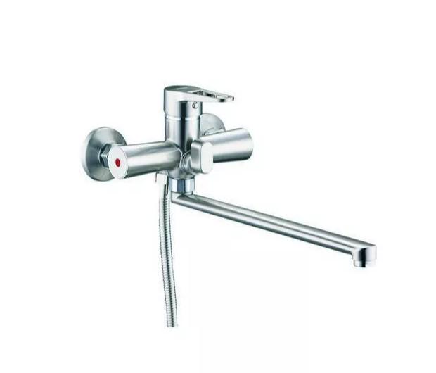 Смеситель для ванны Wezer PUD7-B045-SATIN (58160)