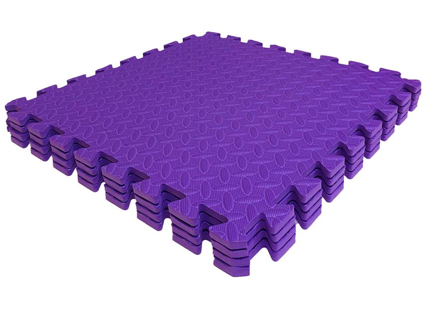 Пол мягкий-пазл EVA 500х500х10 мм Фиолетовый (1994528748) - фото 2 Пол мягкий-пазл EVA 500х500х10 мм Фиолетовый (1994528748) - фото 2