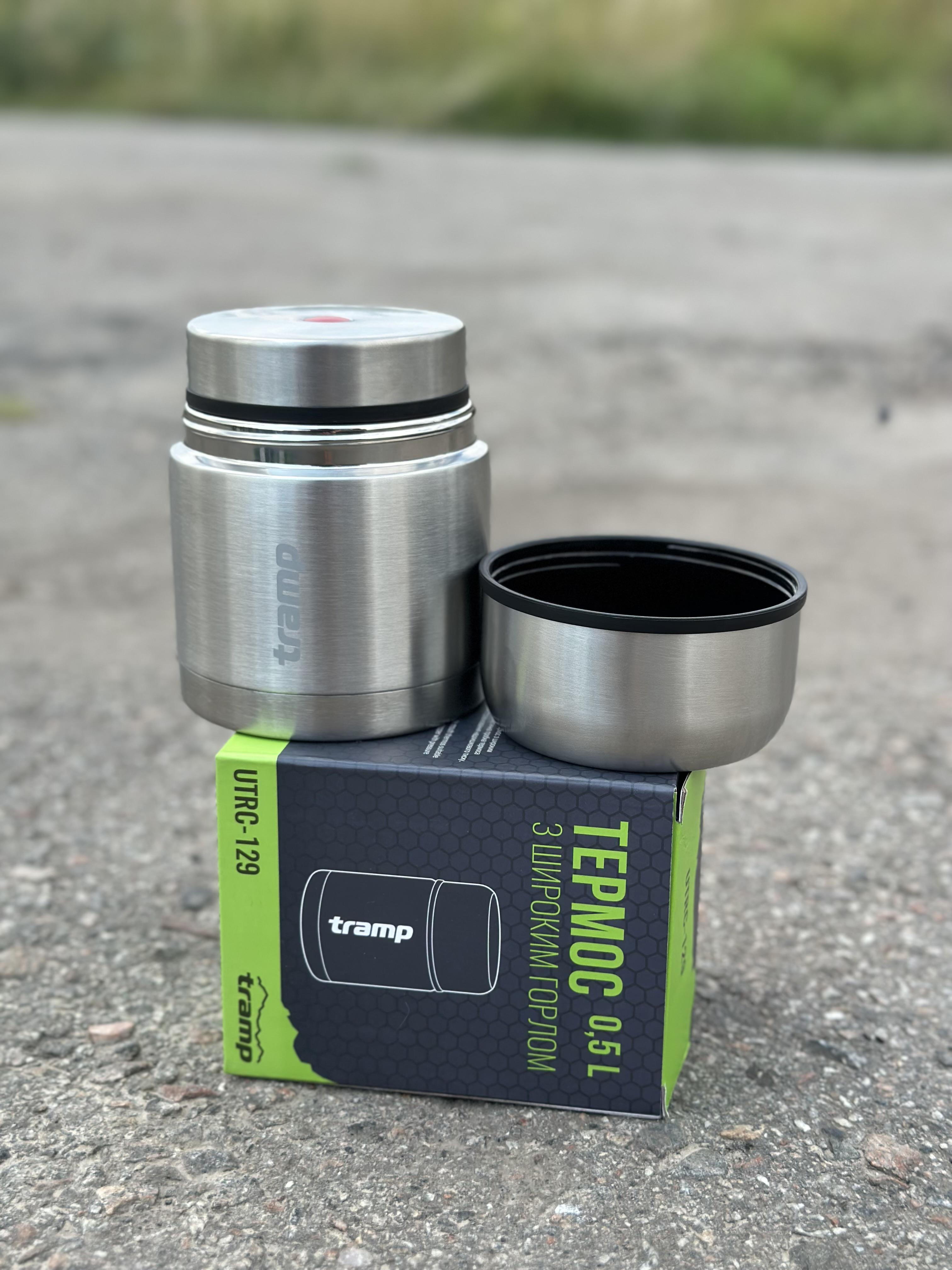 Пищевой термос для еды Tramp без ложки держит 24 ч. 0,7 л Стальной (UTRC-130) - фото 8
