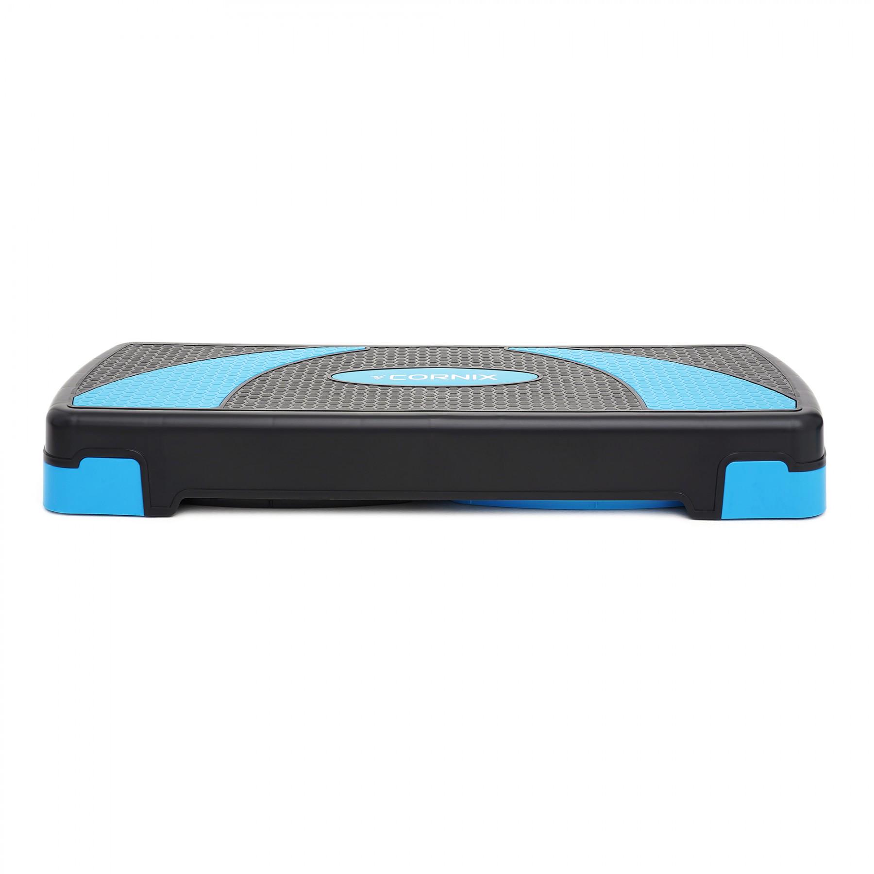 Степ-платформа Cornix XR-0186 78х29х10-20 см Black/Blue (39178) - фото 4