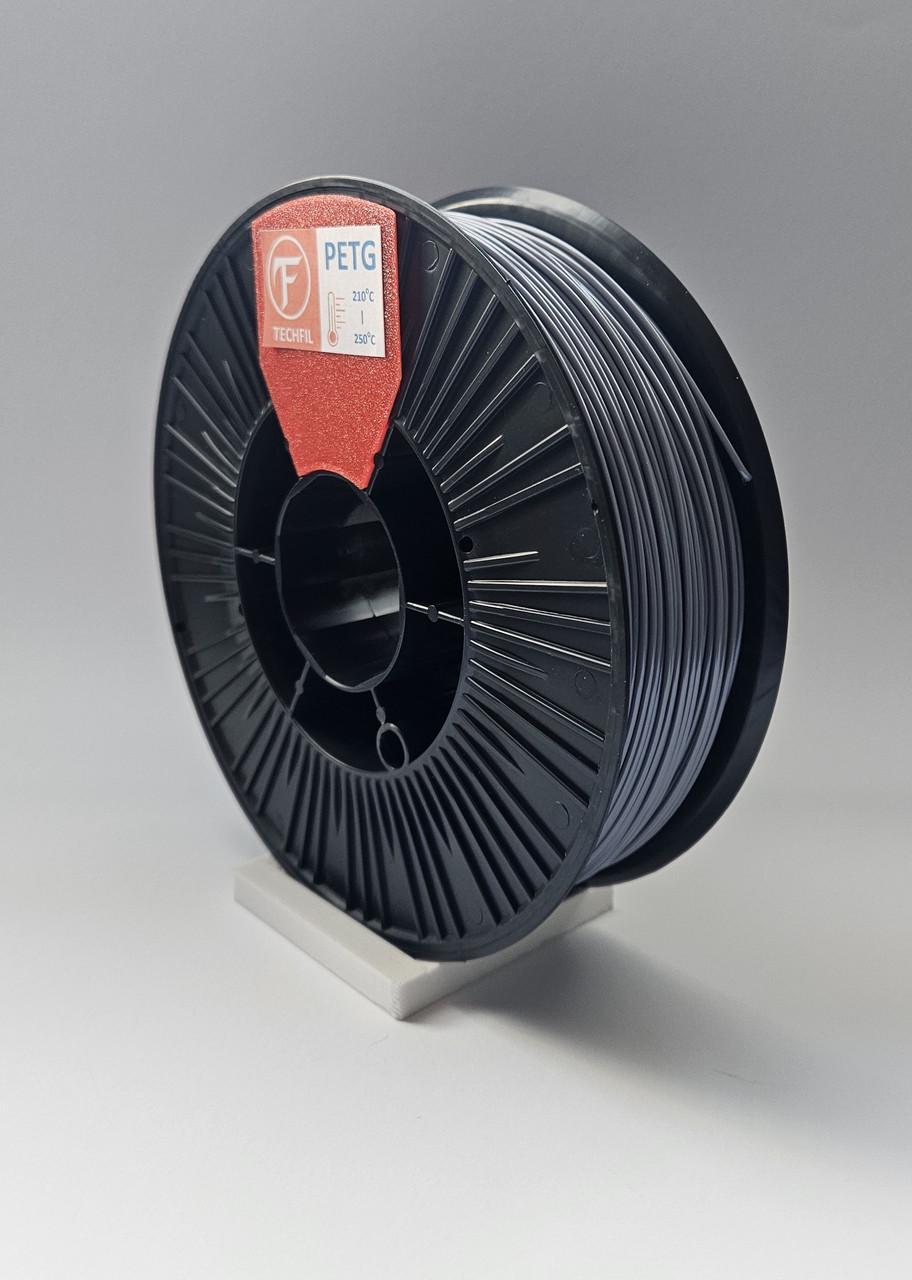 Нить для 3D печати PETG Techfil марка 074 1,75 мм Серый