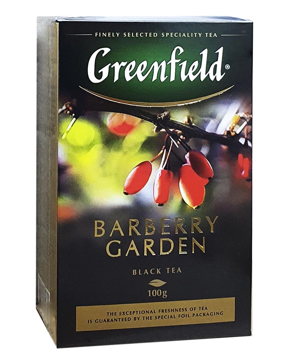 Чай черный Greenfield Barberry Garden с барбарисом 100 г (678)