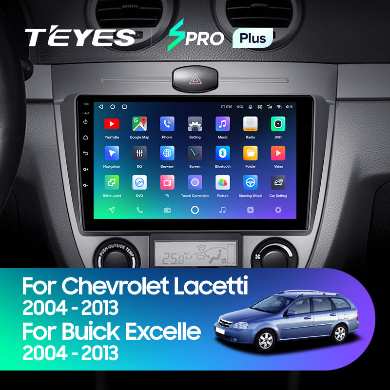 Автомагнитола штатная Teyes SPRO Plus для Chevrolet Lacetti J200 2004-2013/Buick Excelle 2004-2013 Android SPRO (1632990346) - фото 2