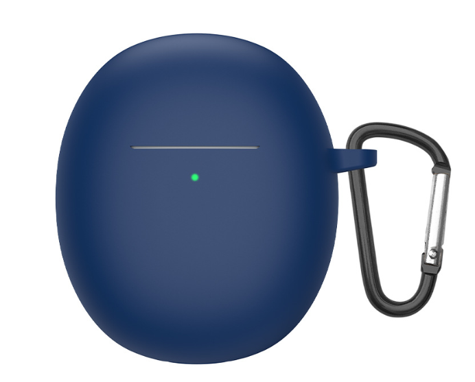 Чохол-накладка DK Silicone Candy Friendly з карабіном для Oppo Enco R Dark blue Чохол-накладка DK Silicone Candy Friendly з карабіном для Oppo Enco R Dark blue