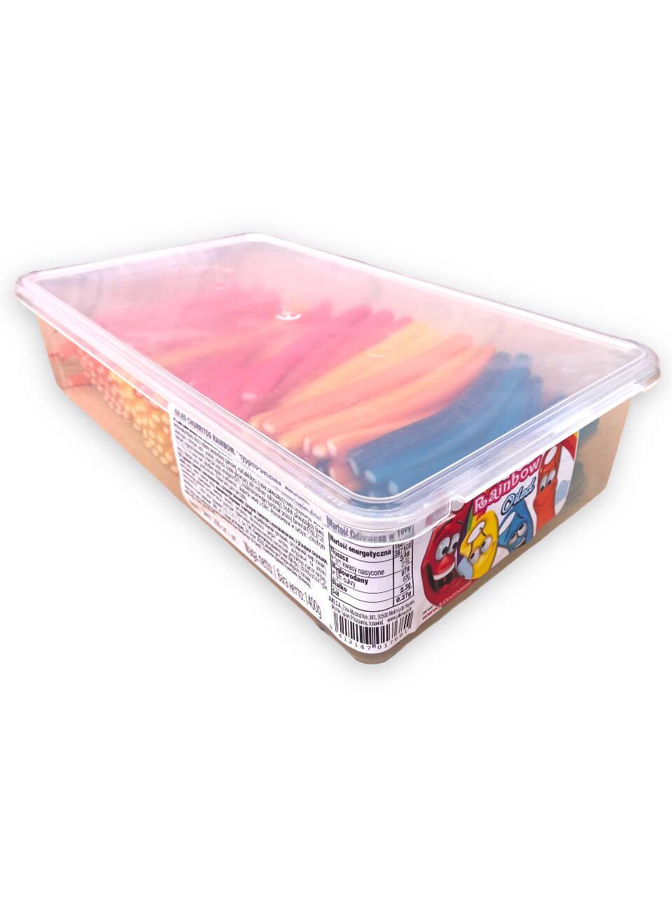 Мармелад жевательный JAKE Полено Радуга 200 шт. (00000005232)