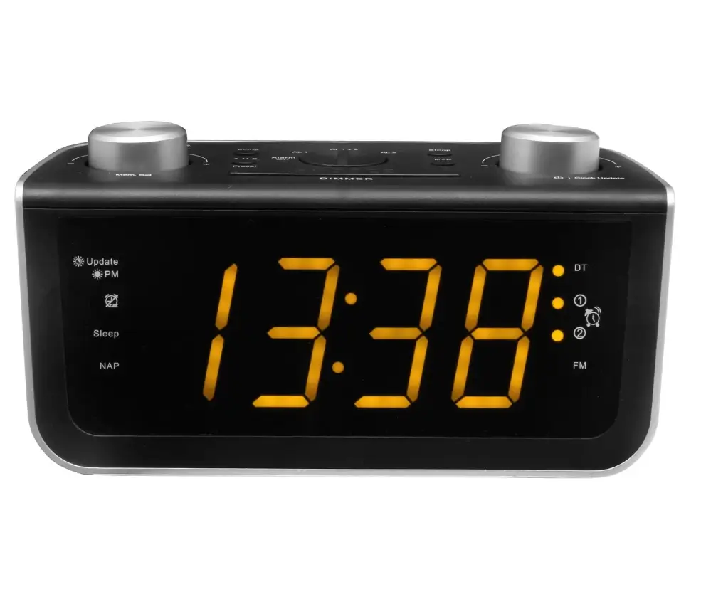 Радиочасы FM-PLL Soundmaster FUR5005 с большим дисплеем 18 дюйма 46 см