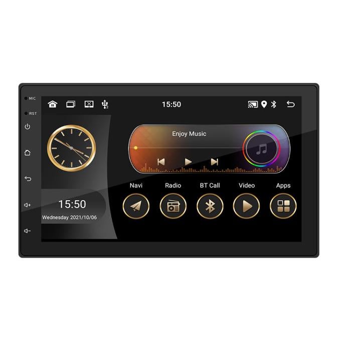 Автомагнитола MP5 CJ CP606 BT Android 8.0 2G-16G 2din плеер с USB и SD
