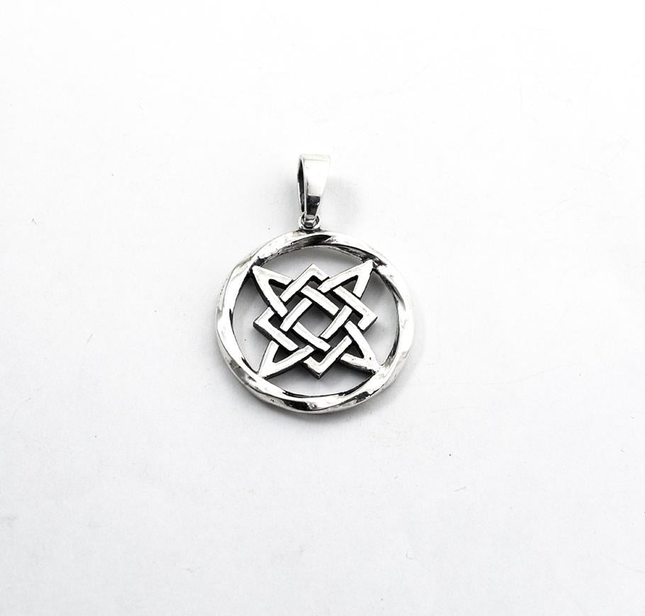 Кулон оберег Maxi Silver 9592 Квадрат сварога (89592)