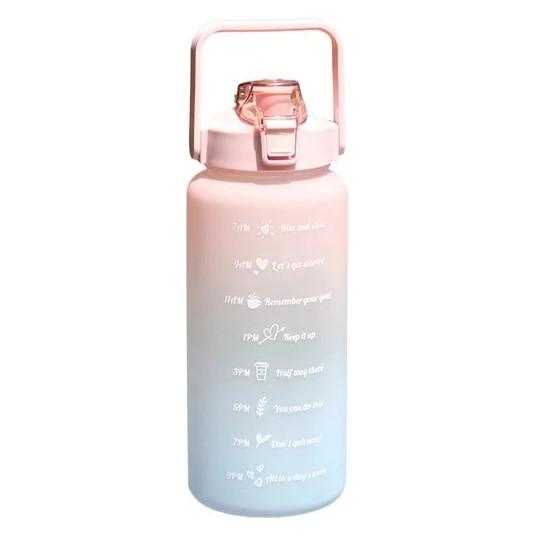 Бутылка для воды Gym 2 л Pink/Navy