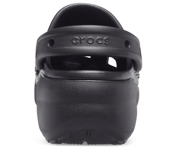 Сабо женские Crocs Classic Platform Clog W5 р. 35 22,5 см Black (206750) - фото 6
