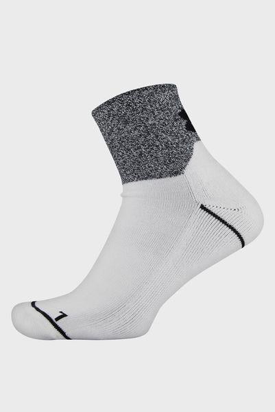 Шкарпетки UA Men's Phenom QTR M 3 пари р. 36-41 Білий/Червоний/Чорний (1329352-600) - фото 2