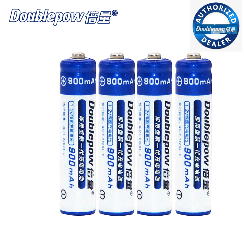Аккумулятор Doublepow AAA 900 mAh 4 шт. - фото 4