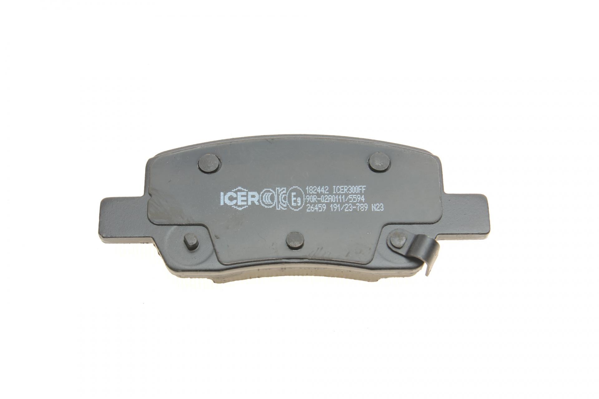 Колодки тормозные задние Hyundai Santa Fe/Kia Carnival/Sorento 20-182442 ICER