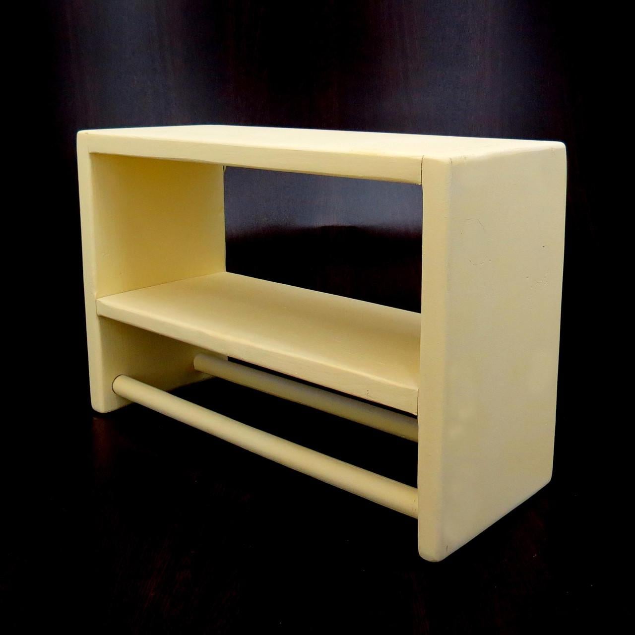 Полка настенная из дерева Альто Лимонад (ПНС/000451)