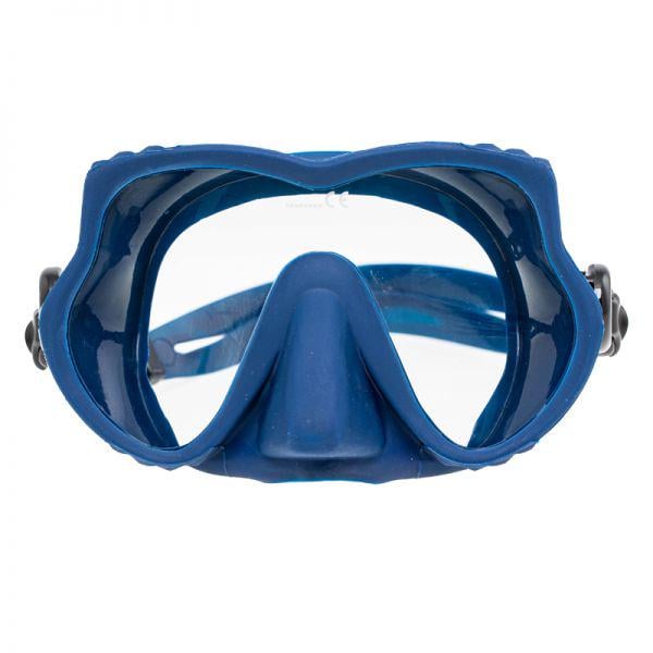 Маска для подводной охоты и дайвинга Marlin Frameless Excel Blue