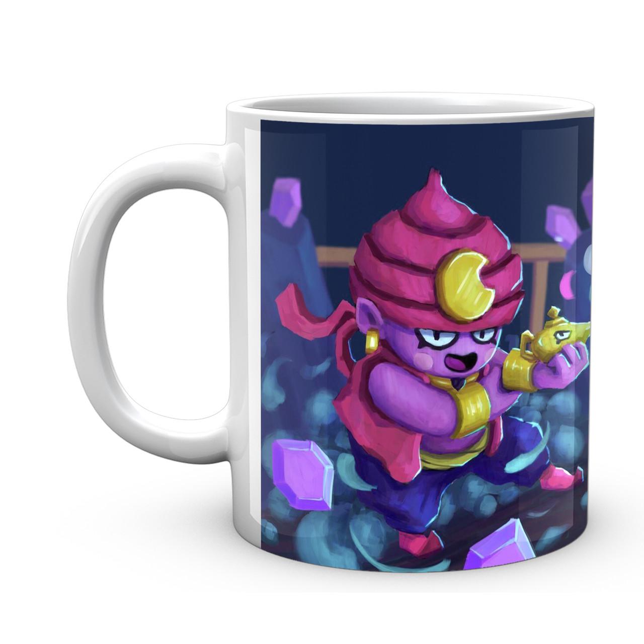 Чашка GeekLand Бравл Старс Битва звезд Джин 330 мл