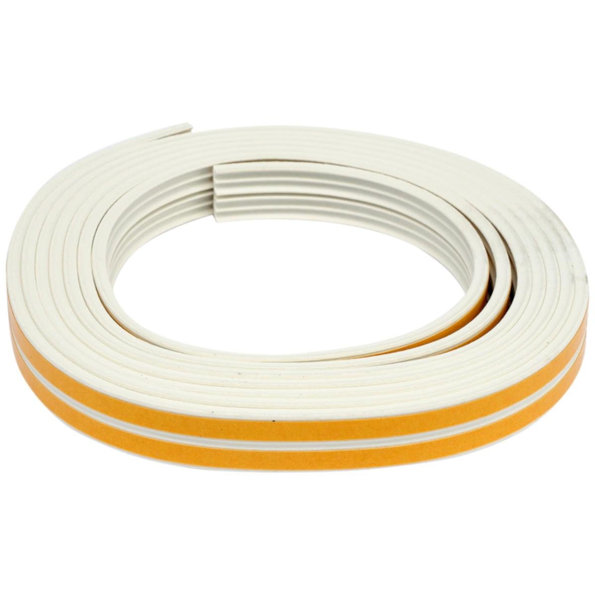 Уплотнитель для окон и дверей Weikan самоклеящийся 9х4х6 м (R35867) - фото 1