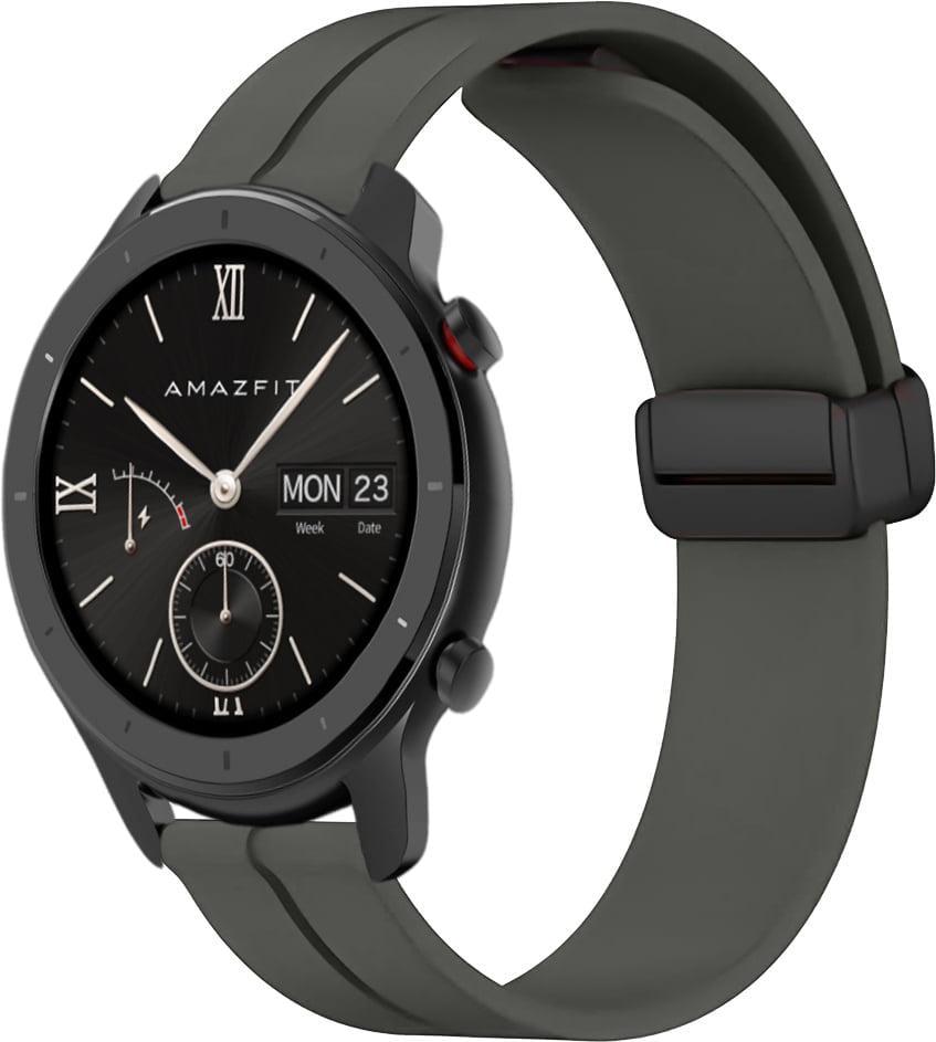 Ремешок для смарт-часов Rysta для Amazfit GTR 42 мм Dark Grey (41650-25) Ремешок для смарт-часов Rysta для Amazfit GTR 42 мм Dark Grey (41650-25)