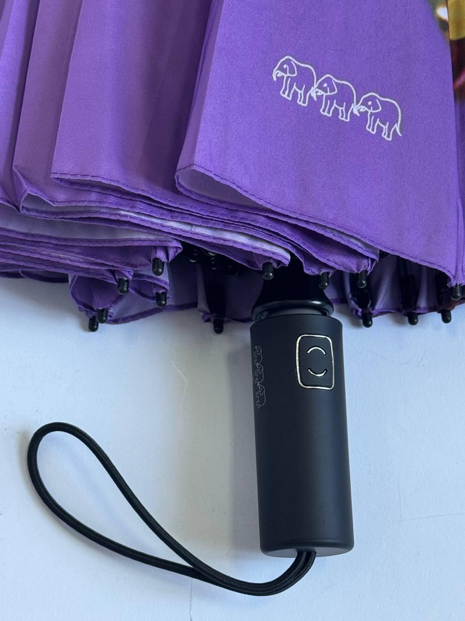 Парасолька жіноча автоматична Три Слона 14 спиць антивітер (7520) - фото 3 Парасолька жіноча автоматична Три Слона 14 спиць антивітер (7520) - фото 3