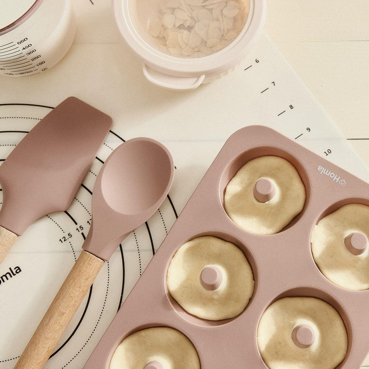 Форма для випікання пончиків Homla EASY BAKE 26x18 см Рожевий (209949) - фото 5