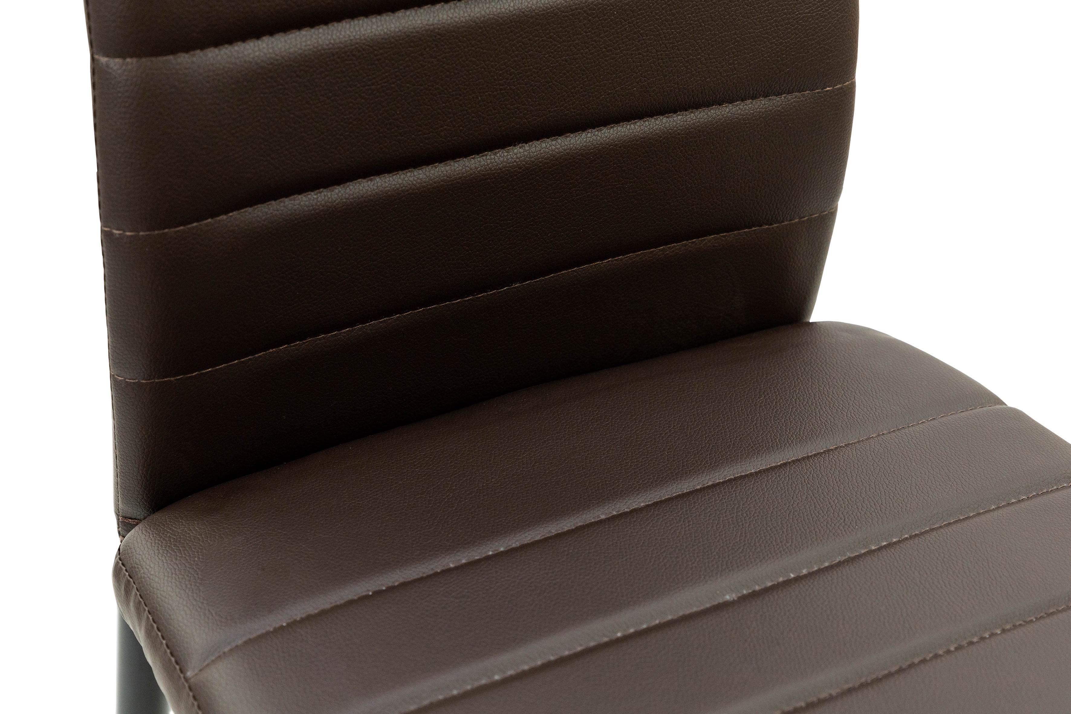 Стілець для кухні та вітальні ГРЕЙС Ріо 390х960х530 мм Чорний/Темний шоколад (GAА0056265) - фото 8 Стілець для кухні та вітальні ГРЕЙС Ріо 390х960х530 мм Чорний/Темний шоколад (GAА0056265) - фото 8