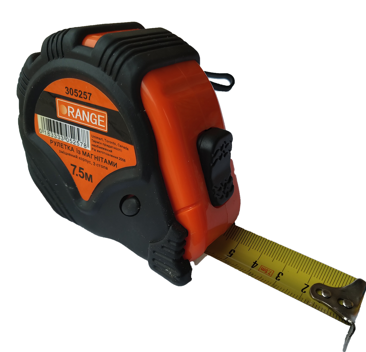Рулетка Orange 7,5м (4847) - фото 2 Рулетка Orange 7,5м (4847) - фото 2