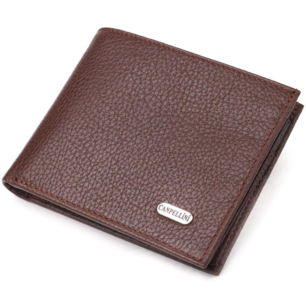 Кошелек мужской CANPELLINI Purse 21586 кожа флотар