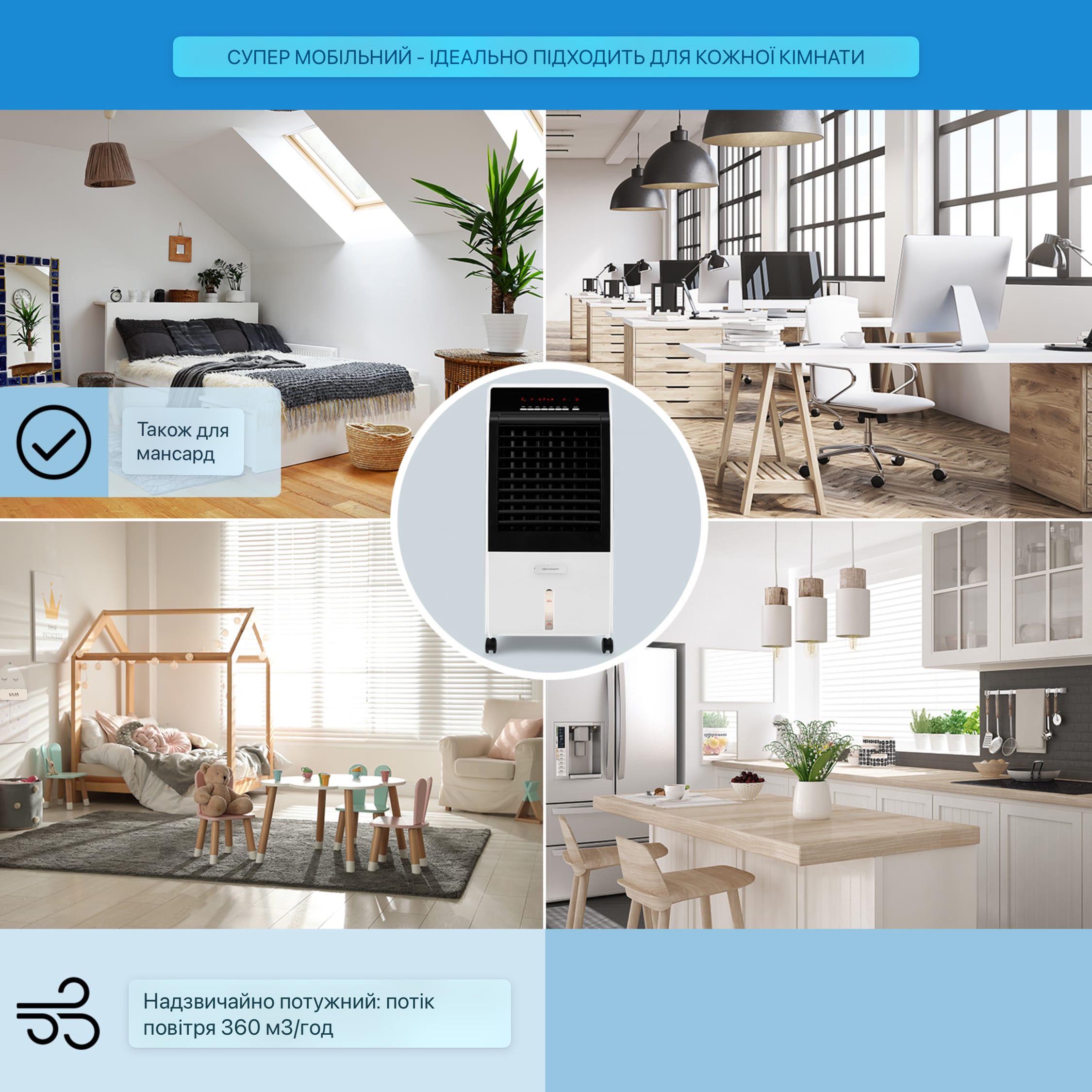 Вентилятор oneConcept CTR-1 4-в-1 (10029740) - фото 5 Вентилятор oneConcept CTR-1 4-в-1 (10029740) - фото 5
