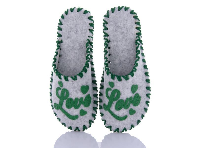 Тапочки фетровые женские VENDS 184 р. 36-37 Серый