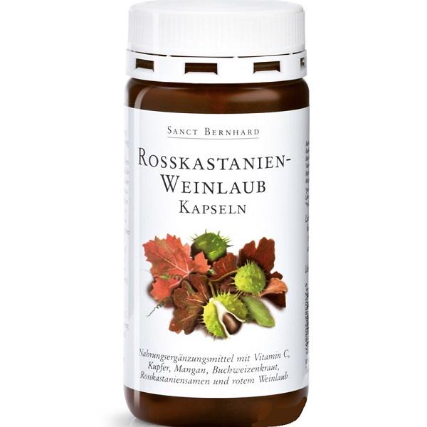 Смесь экстрактов Sanct Bernhard Rosskastanien-Weinlaub 120 капс. (000020616)