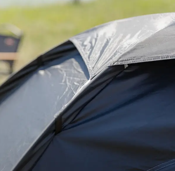 Намет туристичний двомісний 200х150х120 см Чорний (LU-025B) - фото 10