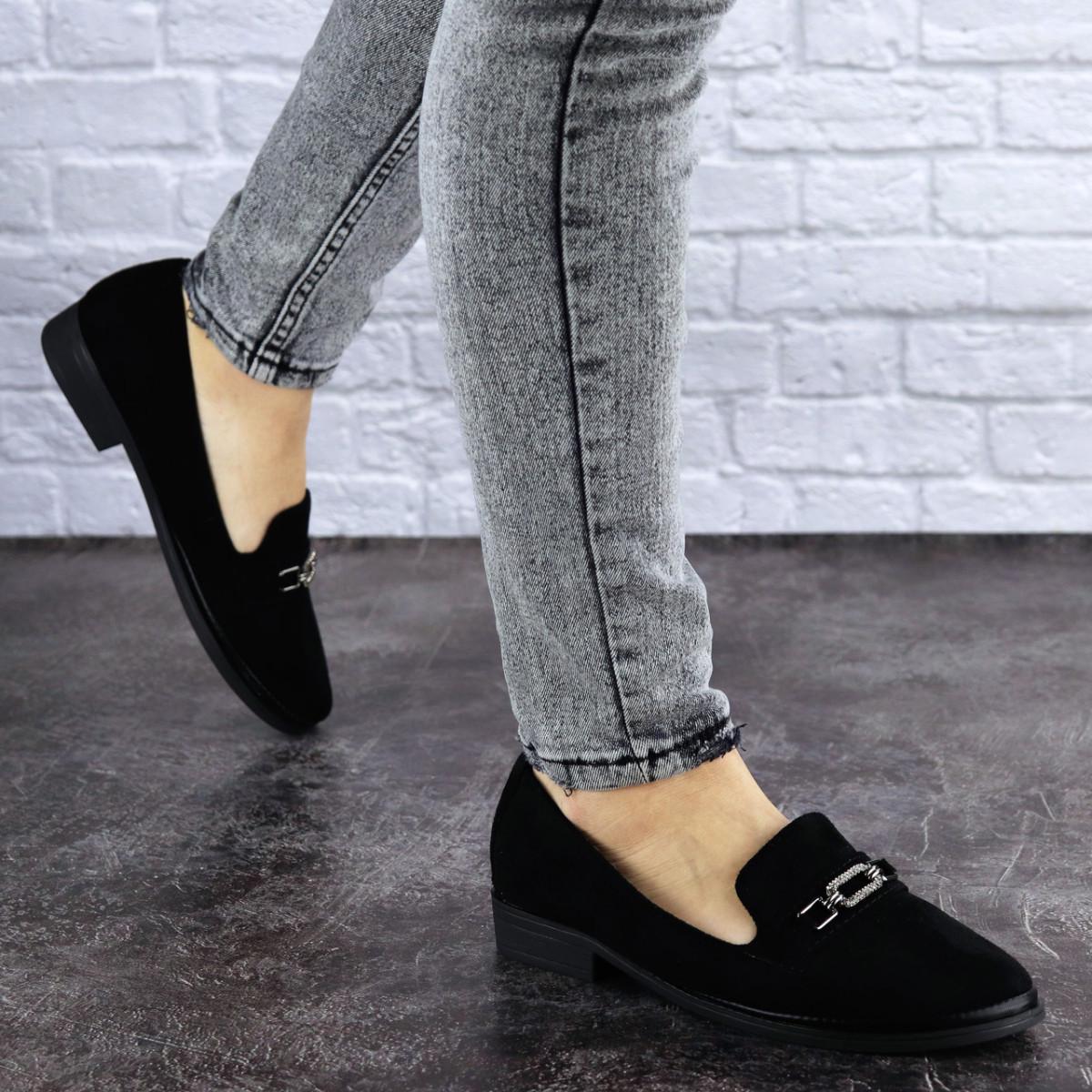 Слиперы женские Fashion Mazzy 1874 р. 37 24 см Черный (10429190)