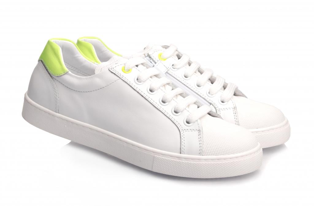 Кроссовки Topitop для девочек 2566 р. 39 Бело-салатовый