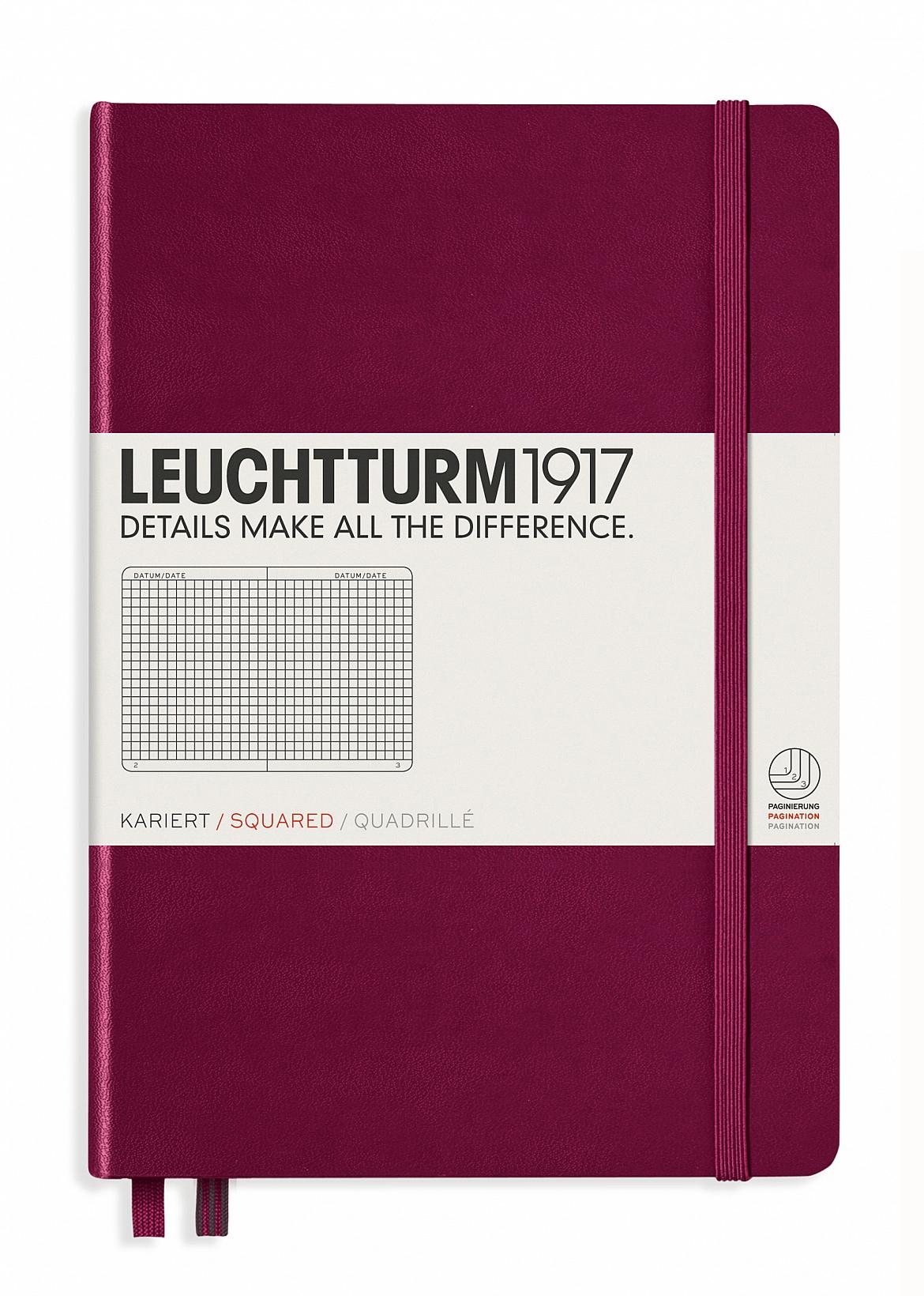 Блокнот Leuchtturm1917 клетка средний Винный (359694) Блокнот Leuchtturm1917 клетка средний Винный (359694)