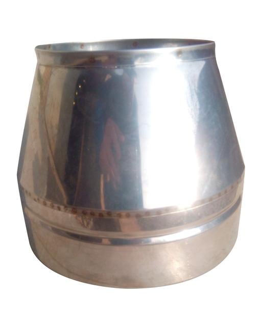 Конус окончание для дымохода 160/220 нержавеющая сталь