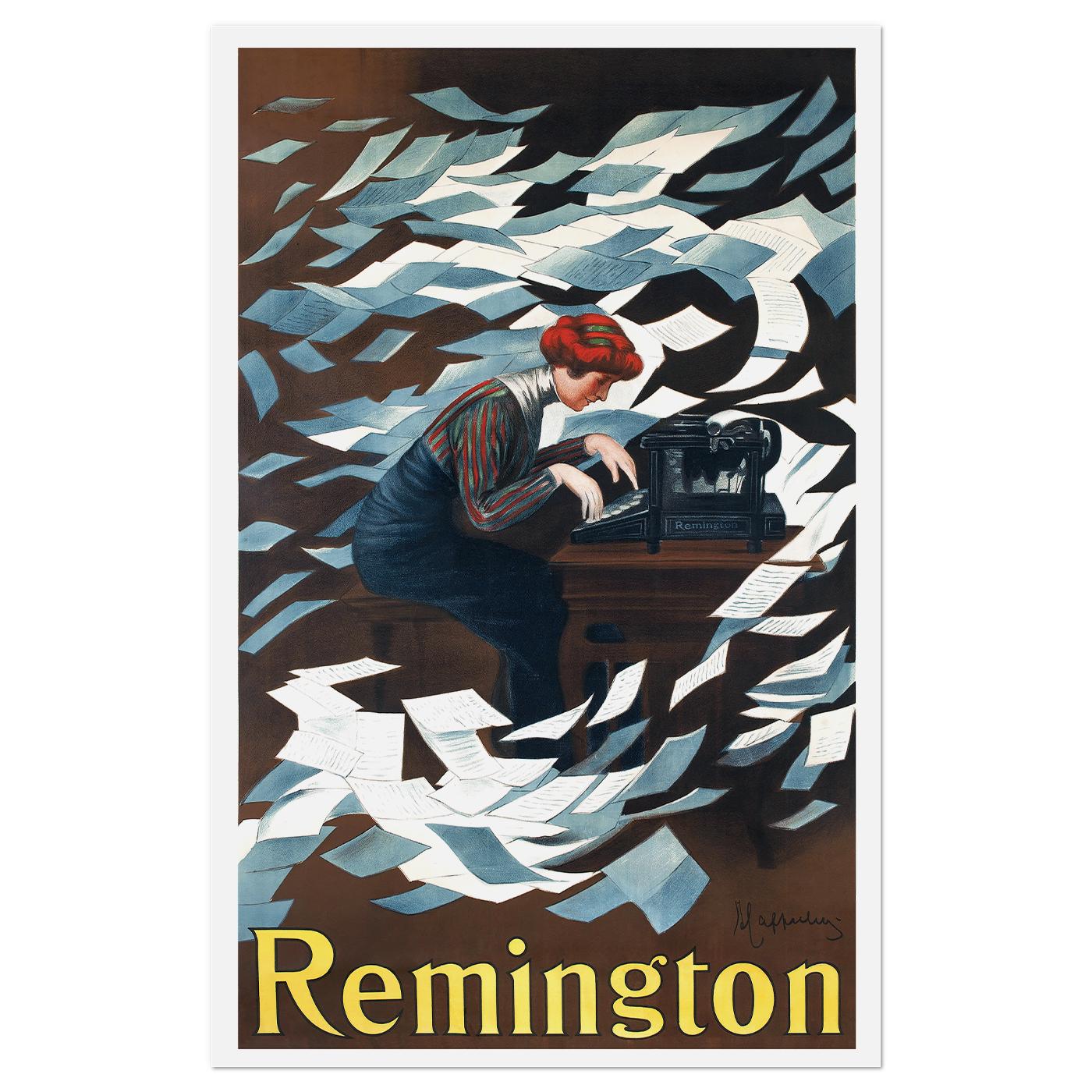 Плакат винтажный Remington 1920 54x84 см (0197)