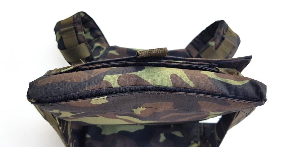 Бронежилет-плитоноска з плитами 4 клас 8х250х300 мм (7087289) - фото 15